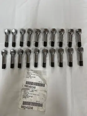 176426 Ferrari 355 348 360 Modena 550 Wheel Lug Bolt. Full Set. Used. P/n