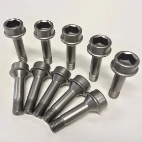 70004715 Ferrari Titanium Wheel Bolts Used Full Set X20