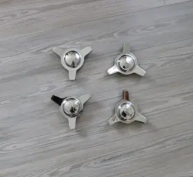957000100 Ferrari 275 Wheel Knock Off Nuts 32mm Spinners Logo Genuine Original Parts
