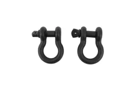 Fb21039 Fishbone Offroad For D Ring 3/4in Gloss - Black 2 Piece Set