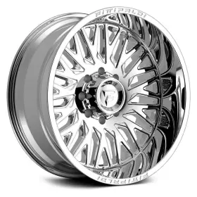 Fa07-26128170n44mc Fittipaldi Fa07mc Wheels 26x12 -44 8x170 125.2 Silver Rims Set Of 4