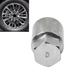 Flashbuyeasyusa 550745585565 Locking Wheel Nut Bolts Key Anti-theft Screw Tool Fit Lexus D Toyota