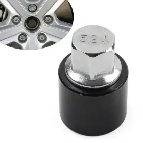 Flashbuyeasyusa 550745840367 1x Locking Wheel Nut Key Anti-theft Screw Tool For Vw Golf Jetta Passat 524