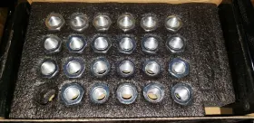 Fy25791 Flycle 12 X 1.5 Chrome Extended Thread Lug Nuts 23pcs 7mm