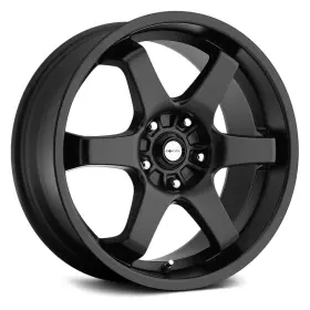 421-5618b Focal 38 421b X Wheels 15x6.5 5x114.3 72.62 Black Rims Set Of 4