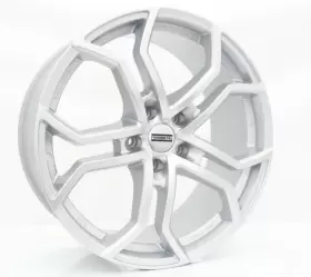 9xrj9020455120iga0 Fondmetal 9xr Gloss Silver 20x9 45 5x120.65 Wheels Set Of Rims