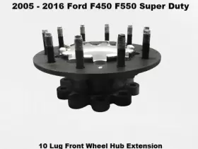 5c341a014b Ford 05 To 16 F450 F550 Super Duty 10 Lug Front Wheel Hub Extension