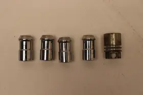 9r3z-1012-a Ford 1999-2014 Mustang Alloy Locking Lug Nuts Bolt With Key Oem