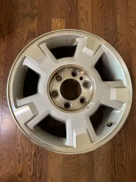 Alyfi017u10u1 Ford F-150 09-14 Alloy Factory Wheel 5-spoke Silver W Machined Accents