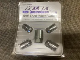 Be8z-1a043-a Ford New Oem Anti-theft Wheel Lug Nut Locks M12x1.5 Be8z-1a043 12mm 1.5