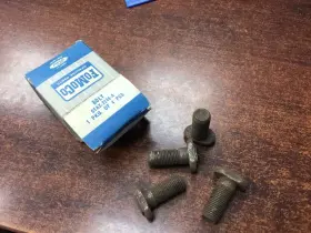 C2az-2248-a Ford Nos 1962 1963 1964 1965 1966 Mustang Galaxie Back Plate Bolts