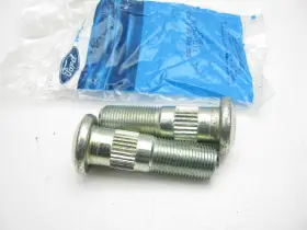 C4tz-1107-e-2 Ford 2 New - Oem C4tz-1107-e Rh Wheel Hub Lug Studs 3/4 Inch -16 X 2-5/8