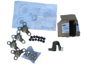 F2az-1a115-a Ford Wheel Cover Locking Kit Pedestals Lugnuts Cap 1992 Ltd