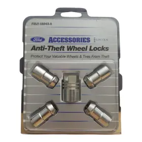 F2ly-1a043-a Ford F2ly-ia043-a New Oem Anti-theft Wheel Locks For Hidden Lugs