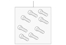 Hcpz-1107-c Ford Genuine Wheel Stud