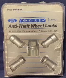 F6sz-ia043-aa Ford & Lincoln Fits 2003-2023 And Accessories Anti Wheel Locks