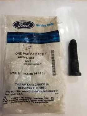N807467-s60 Ford Oem Bolt - Spindle To Axle 4 Pack