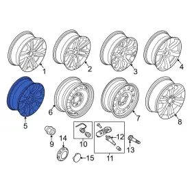 Rl3z1007m Ford Oe Wheel