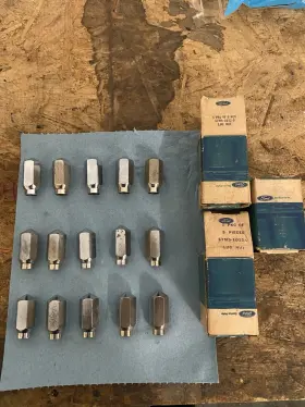 S7ms-1012-d Ford S7ms1012d 1967 1968 1969 Mustang Shelby Lug Nuts Nos
