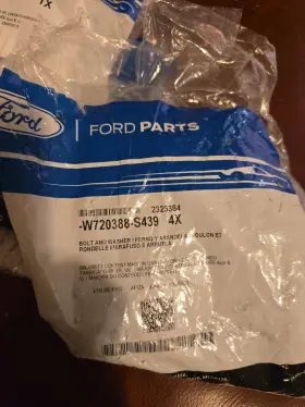W720388-s439 Ford Genuine Oem Bolts 3spare Missing 1 Of Set