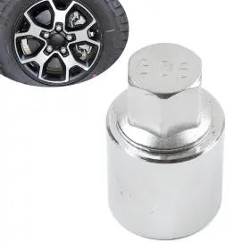 Fortodayyusa 550745885450 Anti-theft Wheel Bolt Lock Nut Key #806 For Jeep Renegade Cherokee Dodge