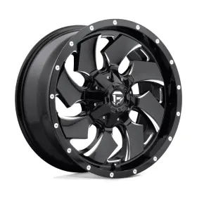 D57420909857 Fuel 1pc D574 Cleaver Gloss Black Milled 20x9 6x135/6x139.7 20 Wheels Set Or Rims