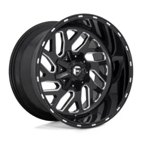 D58122951860 Fuel 1pc Triton Fits 22x9.5 Wheel With Offset 20 Black Finish