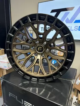 Fc869zb20106818n Fuel 1pc Set Of 4 Fc869 Sigma Wheels 20x10 6x139.7 -18 Mm Bronze Rims 20ftft
