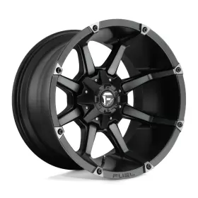 D55618909856 Fuel D556 Coupler 1pc Black W Machined Face 18x9 6x139.7 19 Wheel Set Of Rims