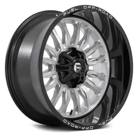 D79820909850 Fuel D798 Arc Wheel 20x9 1 6x135 106.1 Silver Single Rim