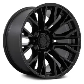 D84722208447 Fuel D847 Rebar 6 Wheel 22x12 -44 6x139.7 106.1 Black Single Rim