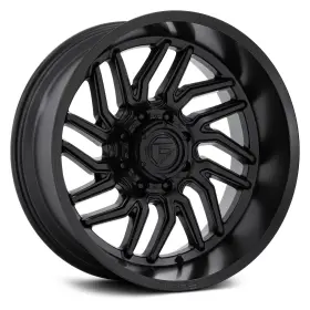 D86420908250 Fuel D864 Hurricane Wheels 20x9 1 8x165.1 125.2 Black Rims Set Of 4