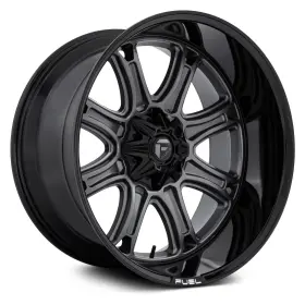 Fc853ab20907001 Fuel Fc853 Darkstar Wheels 20x9 1 6x139.7 78.1 Gunmetal Rims Set Of 4