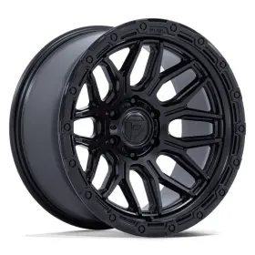 Fc881mb17906801 Fuel Fc881 Surge Wheels 17x9 1 6x139.7 106.1 Black Rims Set Of 4