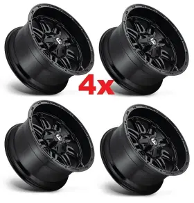 D62518909845us Fuel Off-road 18 Wheels Gloss Black Fit Toyota Trd Tacoma 6 18x9 6x139.7 6x5.5 Method