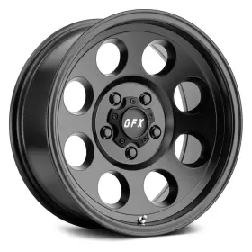 790-6139-12 G-fx Tr16 Wheel 17x9 12 6x139.7 78.1 Black Single Rim