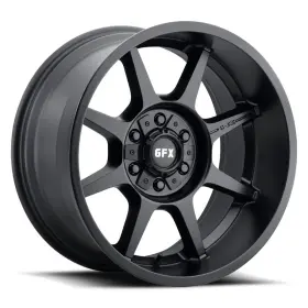 890-6009-18 G-fx Tr31 Wheels 18x9 18 6x139.7 95.2 Black Rims Set Of 4