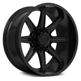 765b-2105219 Gear Off Road 765b Wheels 20x10 -19 5x139.7 110.2 Black Rims Set Of 4