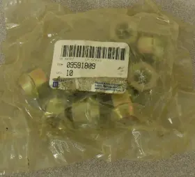 09591809 General Motors Genuine Gm Wheel Lug Nut Qty 10 In Sealed Package