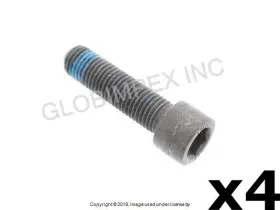 A1074210071 Genuine Mercedes 1986-1989 Brake Caliper Bolt Front 4 1 Year Warranty
