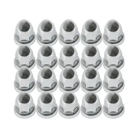 Gt4267354 Globalmart-top 20 Pcs Chrome Semi Truck Lug Nut Covers 33mm Push-on Style 2-3/8 Inch