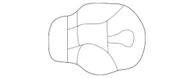 00516637 Gm Genuine Wheel Nut
