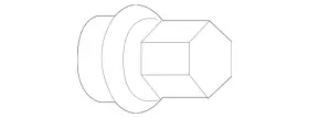 09594438 Gm Genuine Wheel Lug Nut Cap