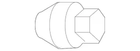 09596069 Gm Genuine Wheel Nut