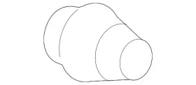 09598895 Gm Genuine Wheel Lug Nut Cap
