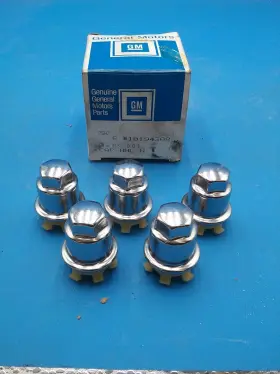 10194308 Gm Genuine Oem Regal Wheel Nut Cap 5pk 1994-2004