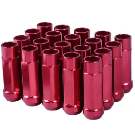 Ln-tx-125-red Godspeed Project Red Type X 60mm Aluminum Lug Nut Set Universal 12x1.25 20pc