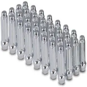 26195ht Gorilla Automotive Small Diameter Duplex Acorn 8 Lug Nuts Chrome 9/16