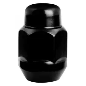 41128bc Gorilla 100 12mm X 1.25 12x1.25 Bulge Acorn Lug Nuts Black Box Of