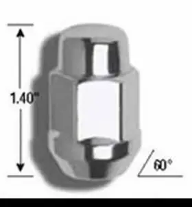 41147b Gorilla Hex Lug N 14mm X 1.50 Bagged Set